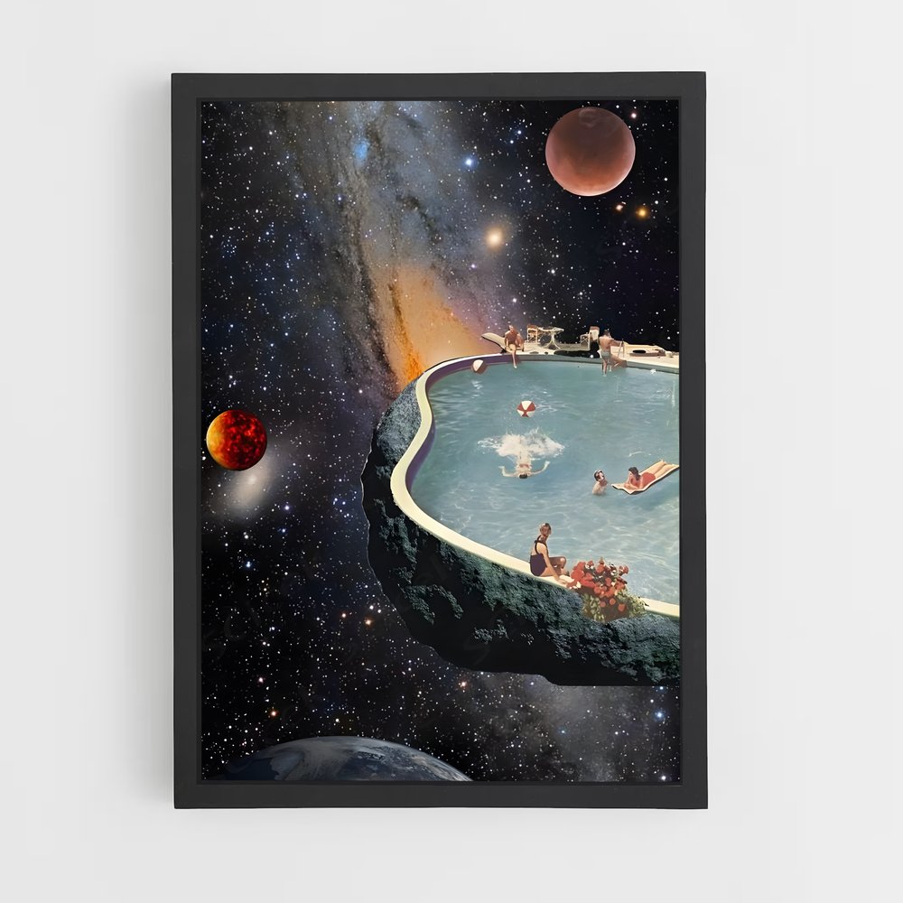 Poster Espace captivant rétro – affiche Espace rétro (vue 2)